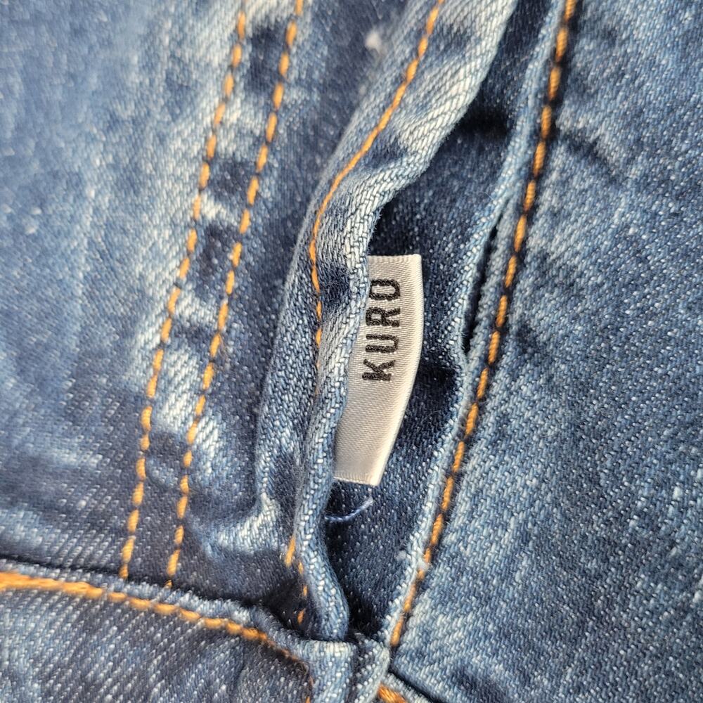 Takeshy Kurosawa Designer‎ Golden Edition Button Fly Blue Jeans 38/52 Italy Made - Picture 4 of 16